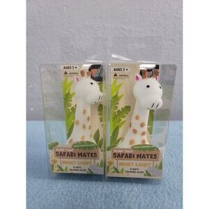 EVRIHOLDER Safari Mates Giraffe Night Light batteries included ages 3+ lot of 2